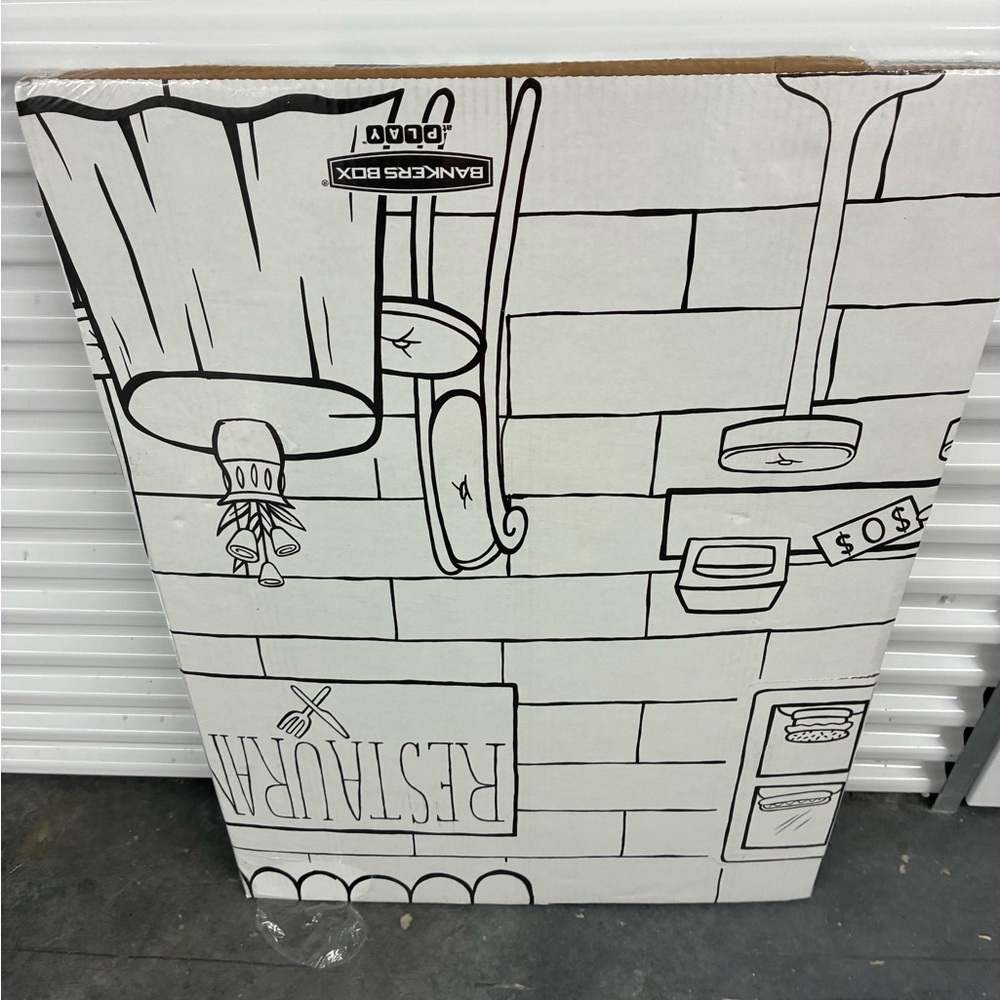 Source Unknown Color-Your-Own Treats-N-Eats Playhouse - White - Picture 3 of 4